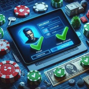 secure online gambling interface